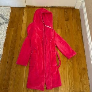 Pink Victoria’s Secret robe